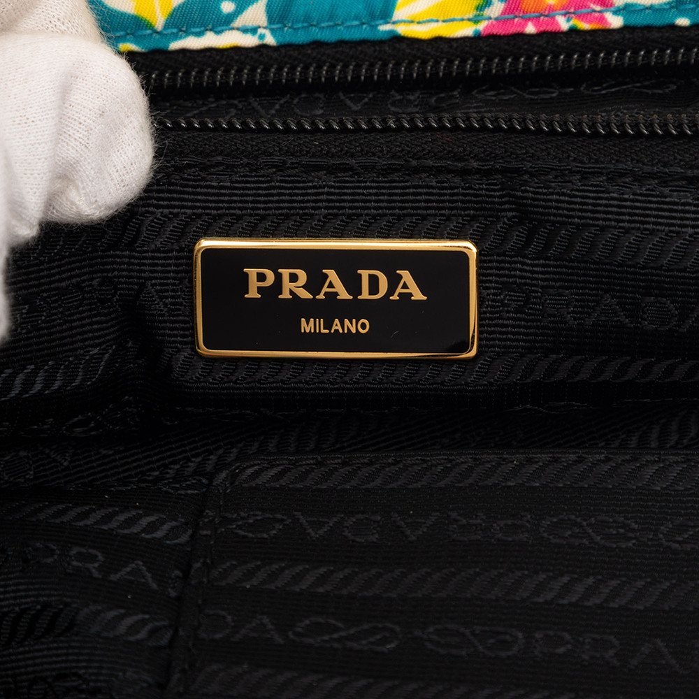 Pre-Loved Prada Tessuto Stampato Satchel - Picture 5 of 7